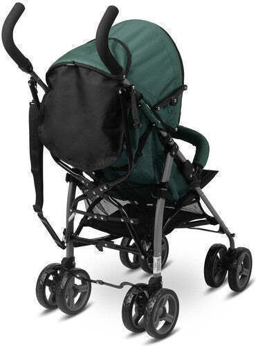 Caretero Alfa Adjustable Umbrella Stroller Suitable from 6+ Months Dark Green 5.3kg