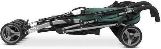 Caretero Alfa Количка с дръжка Подходящо за 6+ Месеца Dark Green 5.3кг