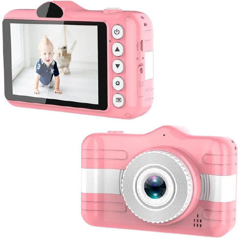 DAC-JM-10008012 Kinderkamera 13MP Optischer Zoom 4x Rosa