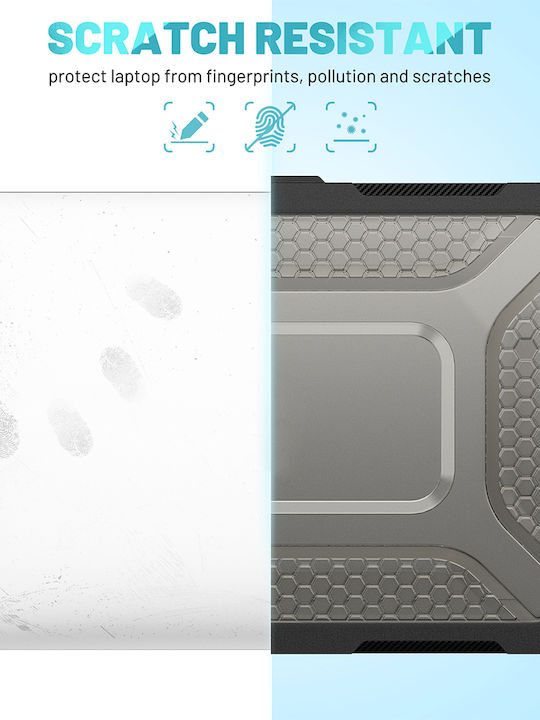 Sonique Icy Guardian Laptoptasche Für Laptop 13,6" Apple MacBook Air 13,6'' 2022 In Schwarz