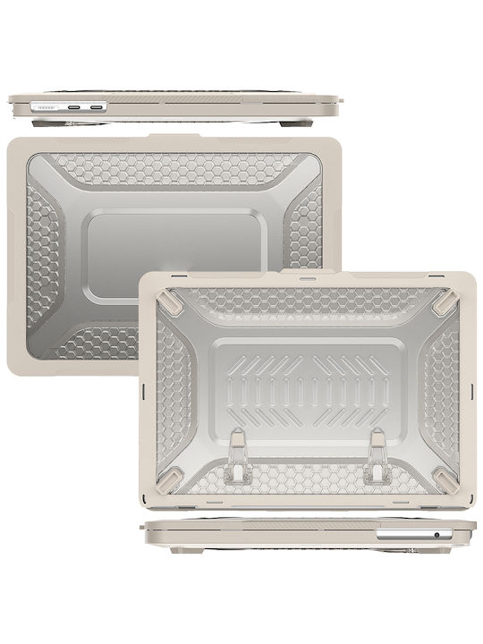 Sonique Icy Guardian Laptoptasche Für Laptop 13,6" Apple MacBook Air 13,6'' 2022 In Beiger Farbe