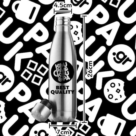 Olympiacos Winner Uefa Europa Conference League Champion 2023/24 Metal Bottle Thermos Inox Stainless Steel Double Wall 500ml