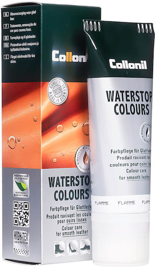 Collonil Waterstop Farben Schuhcreme Mandelöl 75 ml Flamme