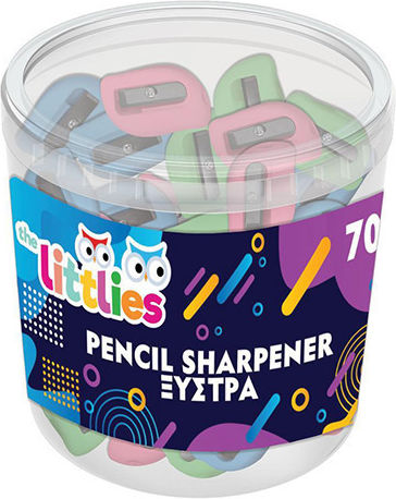 The Littlies Littlies Plastic Single Red Pencil Sharpener