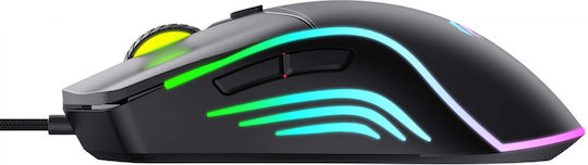 Havit MS1029 RGB Gaming Ποντίκι 7200 DPI Μαύρο
