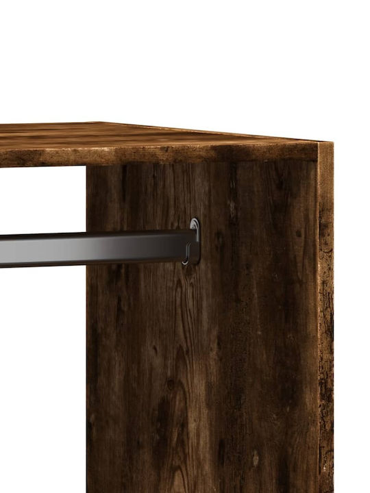 vidaXL Cuier de podea din Lemn Gri 77x48x102cm