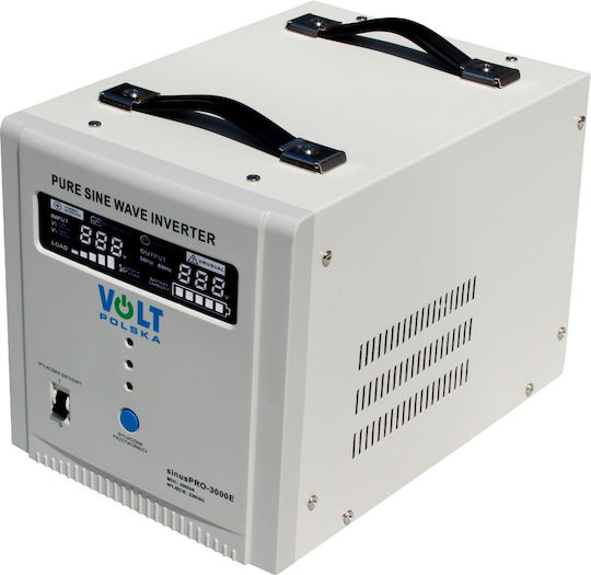 Volt Polska Car Inverter 2100W to Converter 12V DC in 230V AC