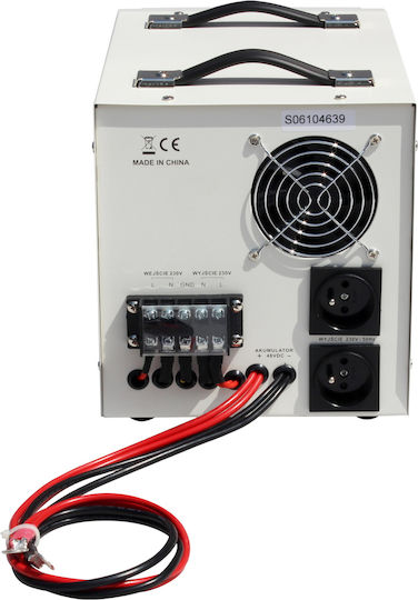 Volt Polska Car Inverter 2100W to Converter 12V DC in 230V AC