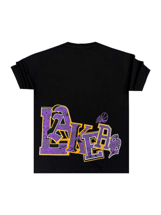 Gang Clothing T-shirt Μαύρο Βαμβακερό