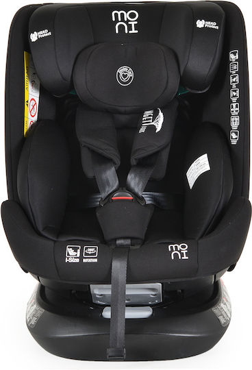 Moni Serengeti Baby Car Seat i-Size with Isofix Black 0-36 kg