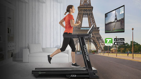 Tunturi Performance T50 4.5hp Electric Foldable Treadmill for Users up to 135kg