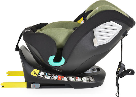 Moni Serengeti Baby Car Seat i-Size with Isofix Sky Green 0-36 kg
