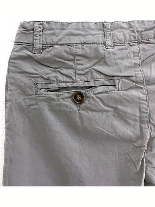 Trousers Chino Elastic Gray