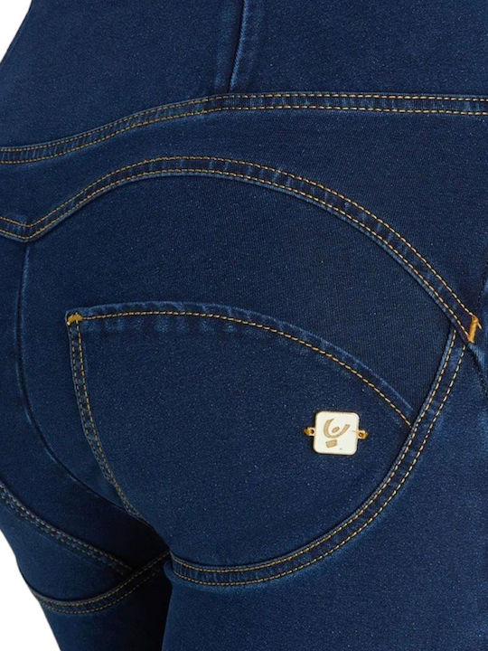 High Waist Women's Jean Trousers Push Up Jeggings