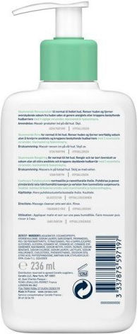 CeraVe Foaming Cleanser Gel Cleansing Face 236ml