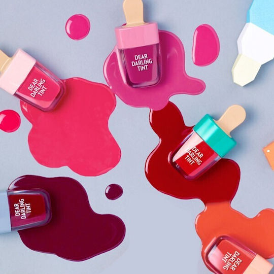 Lip Etude Dear Darling Water Gel Tint Ice Cream Apricot Red 4,5g