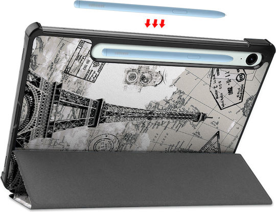 Sonique Flip Cover Durable Multicolour (Samsung Galaxy Tab S9 FE 10.9)