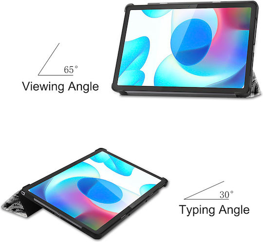 Sonique Флип Капак Издръжлив Сив За Realme Pad 10.4'