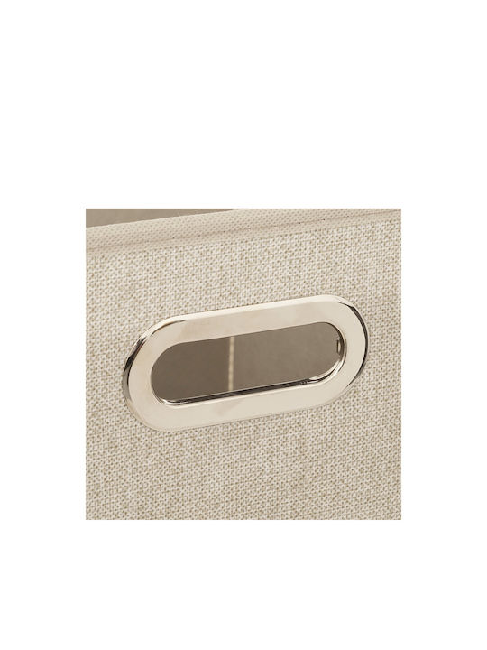 5Five Fabric Storage Box Beige 31x31x31cm 1pcs