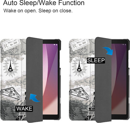 Sonique Flip Cover Ανθεκτική Πολύχρωμη (Lenovo Tab M8 4gen 8.3)