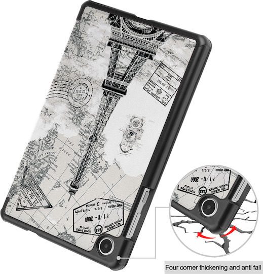 Sonique Flip Cover Ανθεκτική Πολύχρωμη (Lenovo Tab M8 4gen 8.3)