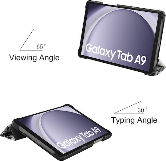 Sonique Flip Cover Durable Multicolouη (Samsung Galaxy Tab A9 8.7)