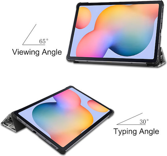 Sonique Флип капак Устойчив Многоцветеа (Samsung Galaxy Tab S6 Lite 10.4 P610/P615)