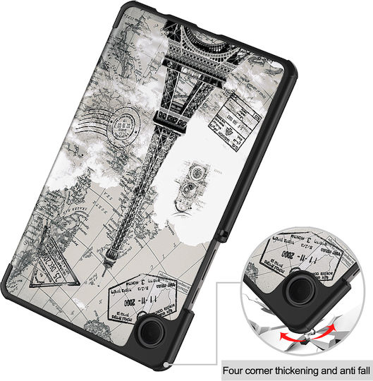 Sonique Flip Cover Durable Multicolouη (Samsung Galaxy Tab A9 8.7)