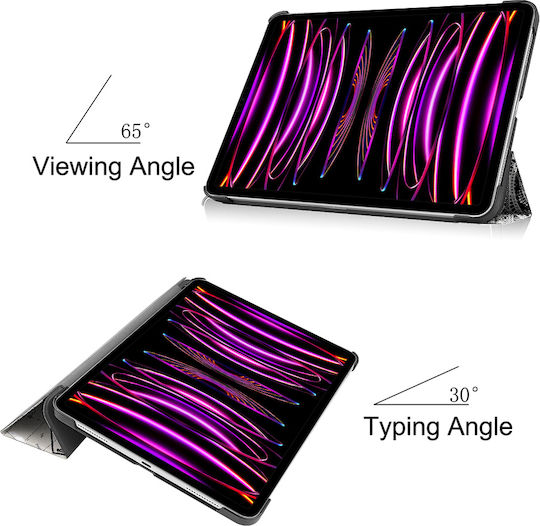 Sonique Sonique Flip Cover Durable Multicolour for iPad Pro 2020 12.9" / iPad Pro 2021 12.9" / iPad Pro 2022 12.9''