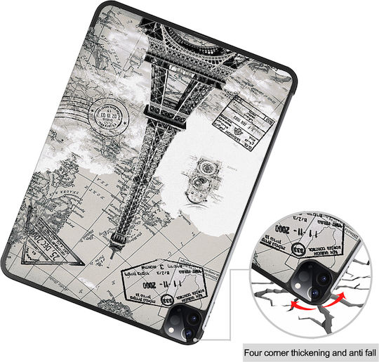 Sonique Sonique Flip Cover Durable Multicolour for iPad Pro 2020 12.9" / iPad Pro 2021 12.9" / iPad Pro 2022 12.9''