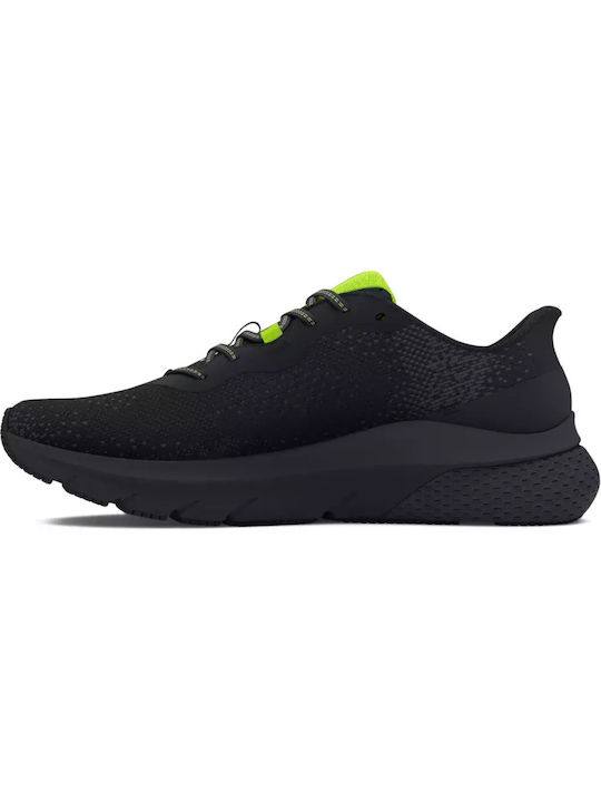 Under Armour Ua Hovr Turbulence 2 Ανδρικά Αθλητικά Παπούτσια Running Μαύρα