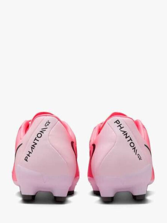 Nike Phantom GX 2 Academy Football Shoes with Cleats Sunset Pulse / Black