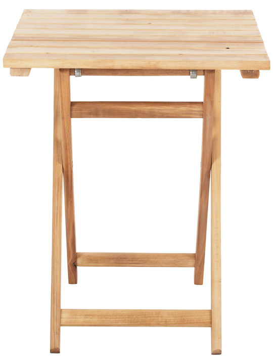 Tisch für kleine Außenbereiche Zusammenklappbar Lemnos Physicist 50x37cm