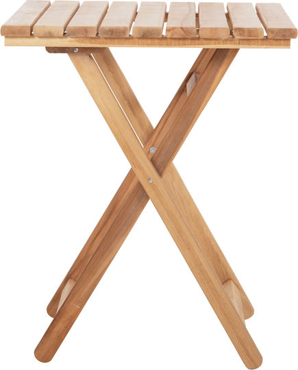 Tisch für kleine Außenbereiche Zusammenklappbar Lemnos Physicist 50x37cm