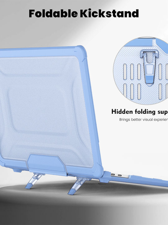 Sonique Icy Laptoptasche für Laptop 13" Apple MacBook Air 13'' 2018/2020 in Hellblauer Farbe
