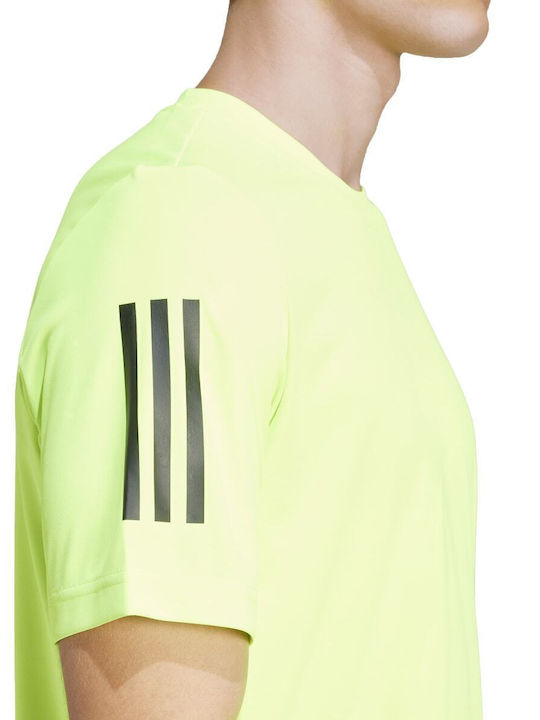 adidas 3 Streifen IS8110 Männliche Tennisbekleidung Gelbe