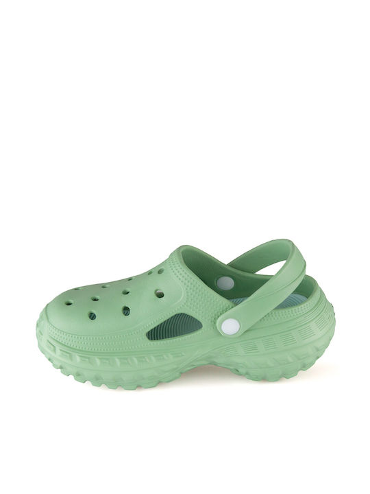 Silia D Clogs Green