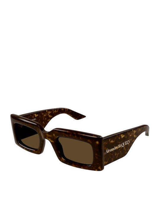 Alexander McQueen Γυαλιά Ηλίου με Κοκκάλινο Σκελετό Alexander McQueen Γυαλιά Ηλίου με Κοκκάλινο Σκελετό
