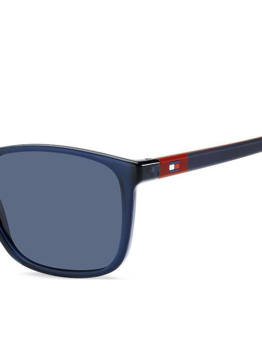 Tommy Hilfiger Unisex Ochelari de soare cu Albastru Cadru și Albastru Lentilă