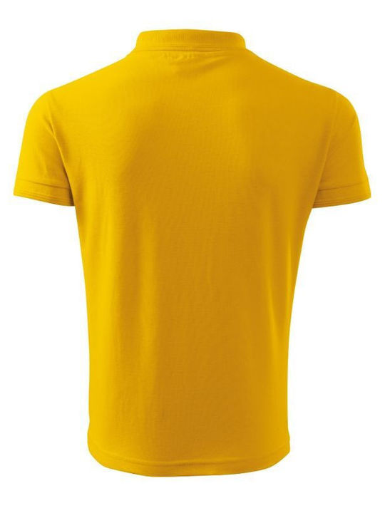 Malfini Men's Short Sleeve Promotional Blouse Yellow