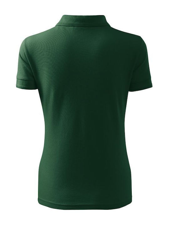 Malfini Women's Short Sleeve Promotional Blouse Dark green