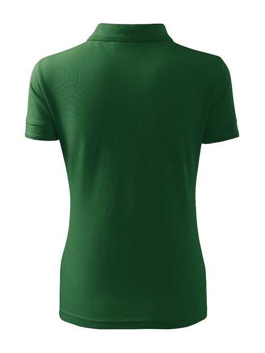 Malfini Women's Short Sleeve Promotional Blouse Bottle Green