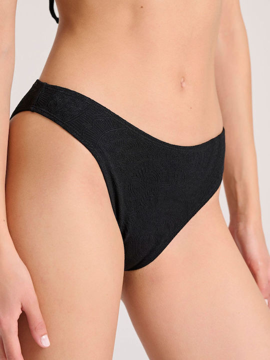 Bikini Slip Μαύρο