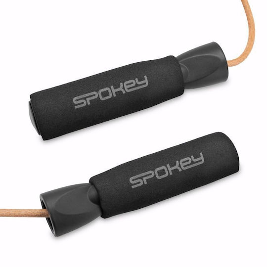 Spokey Quick Skip Σχοινάκι Ταχύτητας με Βάρος Μαύρο με Ρυθμιζόμενο Μήκος