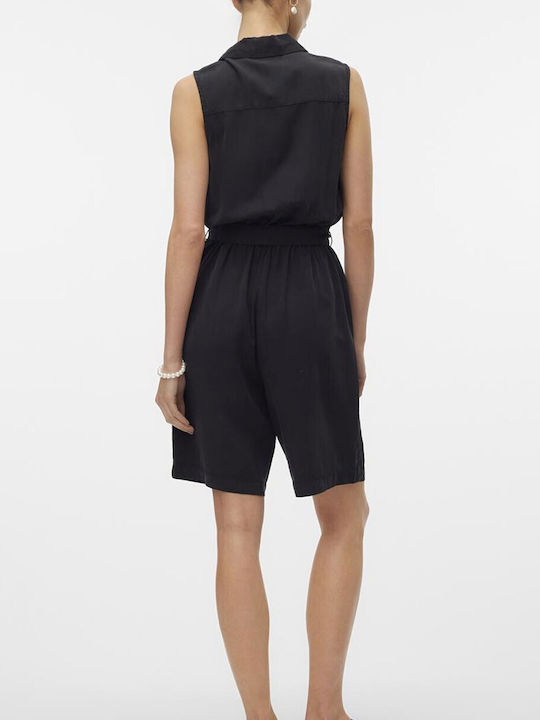 Vero Moda De Damă Fără mâneci Short întreg BLACK