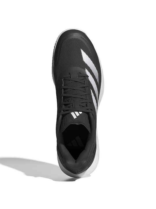 Adidas Defiant Speed 2 Ανδρικά Παπούτσια Τένις για Χωμάτινα Γήπεδα Μαύρα