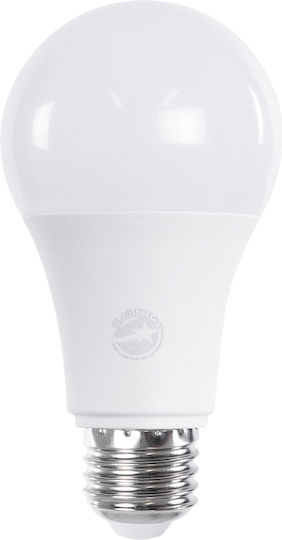 GloboStar LED Bulb 10W 110mm for Socket E27 and Shape A60 Natural White 970lm