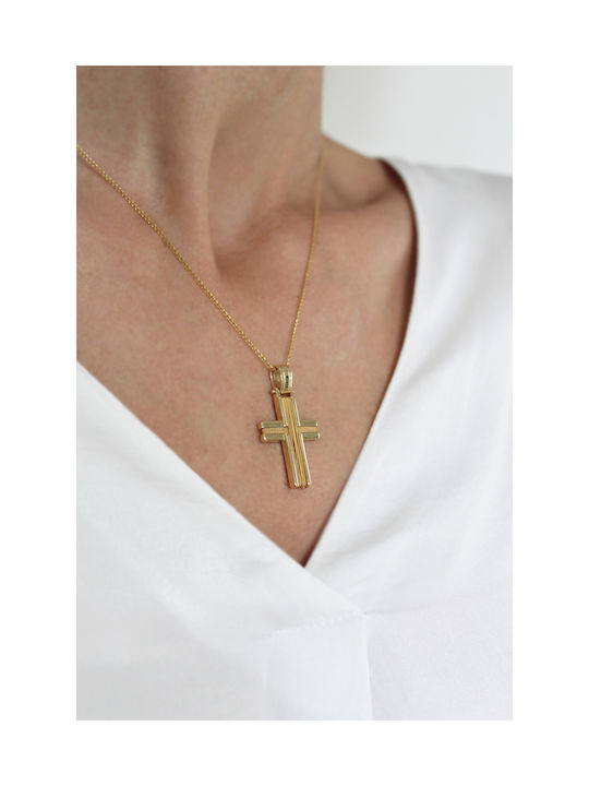 Kritsimis Χρυσός Σταυρός 14K