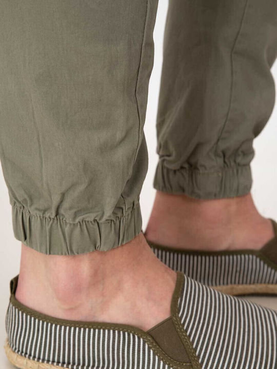 Παντελόνι Chino Ελαστικό σε Ίσια Γραμμή Mint