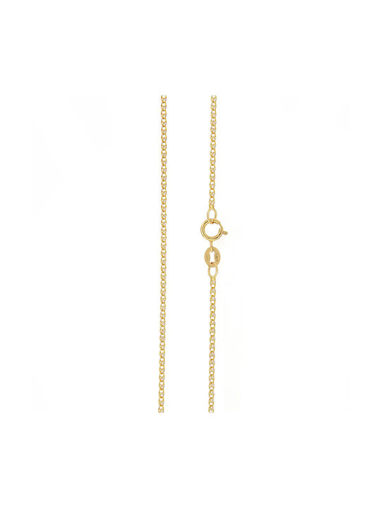 Men's Gold Cross 14K Double Sided Ανδρικός